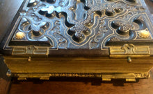 Load image into Gallery viewer, Antique Civil War Era Photo Album 6x5 - 1860s 1863 Patent Date