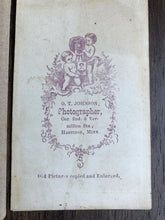 Load image into Gallery viewer, 1860s CDV Photos Civil War Missouri Iowa Minnesota Sewing Machine Advertising