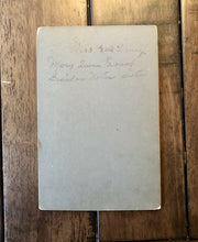 Load image into Gallery viewer, ID’d Woman Super Long Hair Back To Camera 1890s - Lowell Massachusetts