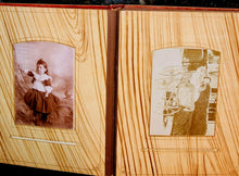 Load image into Gallery viewer, 44A nice antique Victorian album & mirror doll cabinet cards New York