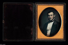 Load image into Gallery viewer, Half Plate Daguerreotype Handsome Man _ New York Photographer C.D. Fredricks