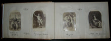 Load image into Gallery viewer, Beautiful Antique Italian CDV Album with 56 Art and Religious Scenes Many Rare