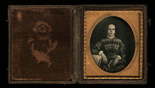 Load image into Gallery viewer, Sealed 1/6 Daguerreotype Identified Girl Holding Book Photographer S. Broadbent