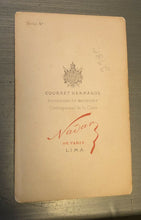 Load image into Gallery viewer, Rare 1863 CDV Photo - Street and Storefront Scene in Lima PERU by Nadar & Courret