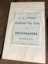 Load image into Gallery viewer, Tintypes CDVs Etc + Artificial Fly Fishing Tyer Advertising