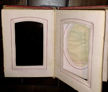 Load image into Gallery viewer, Antique Photo Album, Tintypes, CDV, Obituary, Brooklyn New York Iowa
