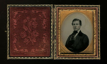 Load image into Gallery viewer, Handsome Man Portrait by Vermont Photographer Caleb L Howe -Relievo Sphereotype!