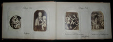 Load image into Gallery viewer, Beautiful Antique Italian CDV Album with 56 Art and Religious Scenes Many Rare
