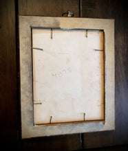 Load image into Gallery viewer, 1/4 Ambrotype Photo Beautiful Woman Wearing Mourning Bands? Hanging Wall Frame