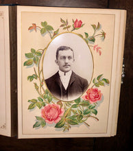 Load image into Gallery viewer, Overloaded Antique album 1860s 1870s tintypes cabinet cards CDV photos Ohio Indy