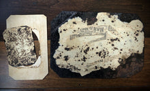 Load image into Gallery viewer, 3 Tintype Photo Memphis Tennessee Man Reading Newspaper Tinted Sombrero 1800s