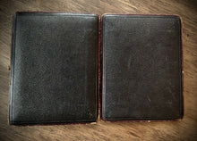 Load image into Gallery viewer, 1/4 Daguerreotype Handsome Couple PB Case Photographer Business Card 1850s