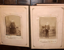 Load image into Gallery viewer, Victorian photo album cabinet cards tintypes CDV Pennsylvania