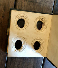 Load image into Gallery viewer, Miniature Gem Tintype Album Folk Art Drawing Men Women Children Photos