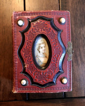 Load image into Gallery viewer, Antique Photo Album, Tintypes, CDV, Obituary, Brooklyn New York Iowa