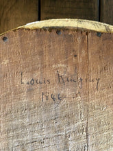 Load image into Gallery viewer, 1860s GERMON Large Albumen Photo in Wall Frame ID'd Naval Commander Died ON Ship