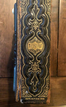 Load image into Gallery viewer, Antique Civil War Era Photo Album 6x5 - 1860s 1863 Patent Date