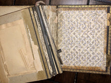 Load image into Gallery viewer, Leather Photo Album with Antique Tintypes & CDVs