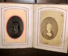 Load image into Gallery viewer, Tintype Photo Album from Tennessee Estate 1860s 1870s