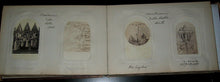 Load image into Gallery viewer, Beautiful Antique Italian CDV Album with 56 Art and Religious Scenes Many Rare