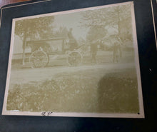 Load image into Gallery viewer, Antique Hearse Photo 1900s