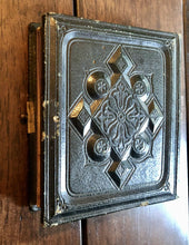 Load image into Gallery viewer, Miniature Gem Tintype Album Folk Art Drawing Men Women Children Photos