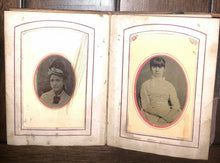 Load image into Gallery viewer, Tintype Photo Album from Tennessee Estate 1860s 1870s