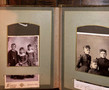 Load image into Gallery viewer, antique album Minnesota cabinet cards and CDV photos antique 1800s