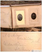 Load image into Gallery viewer, Photo Album, CDVs, Tintypes, Post Mortem & Death Poem