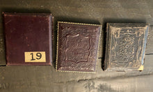 Load image into Gallery viewer, three 1/6 daguerreotypes of pretty women, one tinted