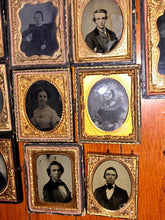 Load image into Gallery viewer, Big Lot of Antique 1800s Tintype Daguerreotype Ambrotype Photos