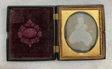 Load image into Gallery viewer, Baby Wearing Painted Gold Bangle by Anson New York / Union Case, 1/6 Plate Dag