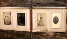 Load image into Gallery viewer, Photo Album, CDVs, Tintypes, Post Mortem & Death Poem
