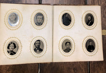 Load image into Gallery viewer, Miniature Album + 69 Gem Tintype Photos