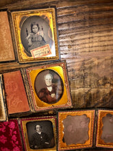 Load image into Gallery viewer, Huge Lot of Mostly Cased Photos Ambrotypes Daguerreotypes Tintype - Free US Shipping