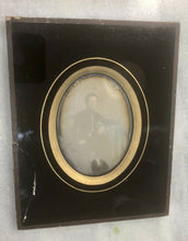 Load image into Gallery viewer, 1/4 Tinted Daguerreotype Passe Partout Wall Frame French Photographer 1850s