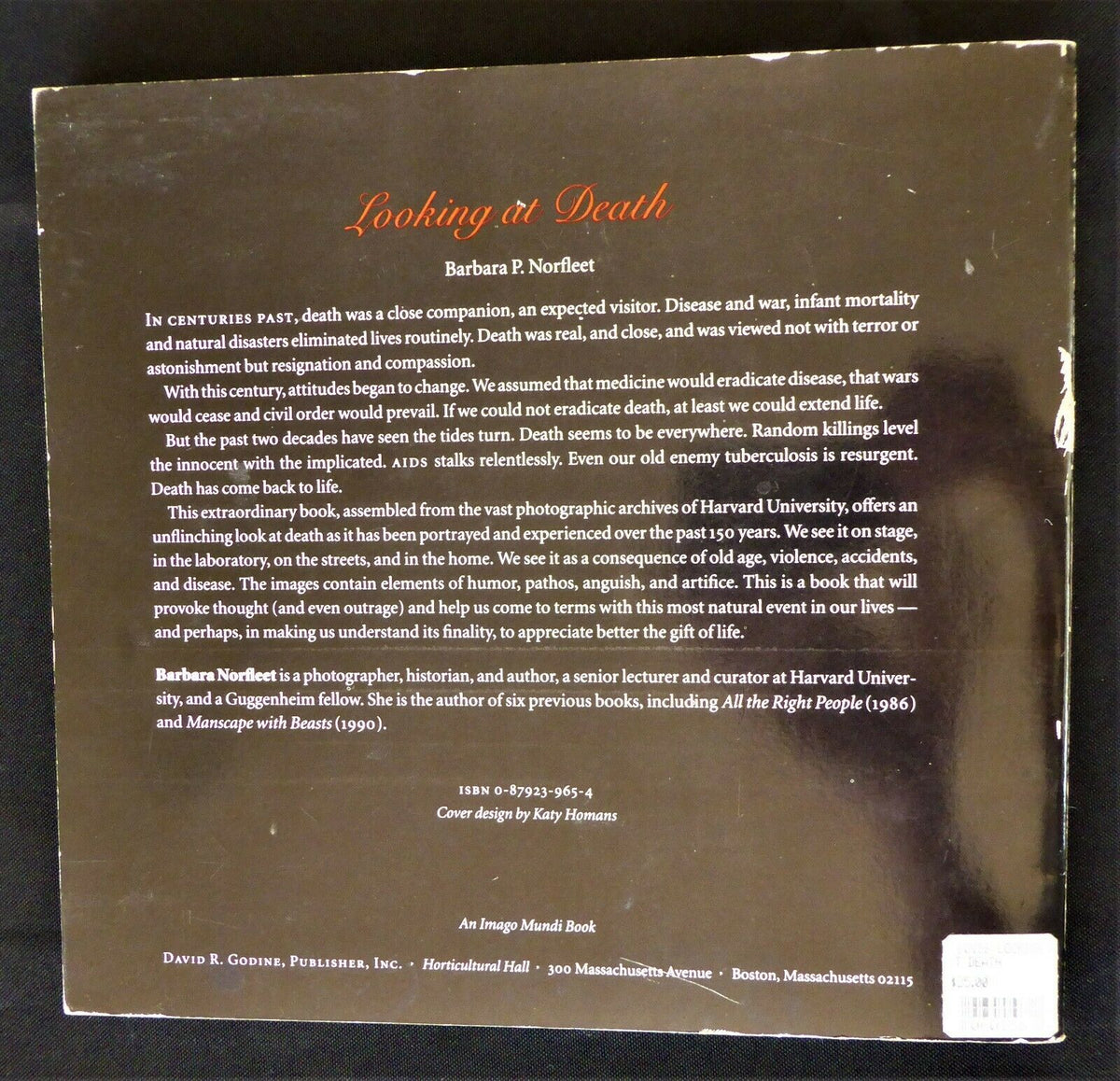 Looking At Death by Barbara P. Norfleet 1993 – The Thanatos