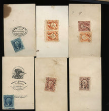 Load image into Gallery viewer, Lot of 1860s CDV Photos with Civil War Tax Stamps California San Francisco