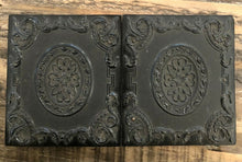 Load image into Gallery viewer, Cute Couple! Two 1/6 Ambrotypes In Double Union Case, 1850s