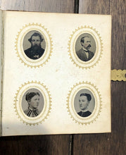 Load image into Gallery viewer, Miniature Album + 69 Gem Tintype Photos