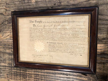 Load image into Gallery viewer, SIGNED 1st US CHIEF JUSTICE JOHN JAY AUTOGRAPH, 1800s NEW YORK MILITIA DOCUMENT