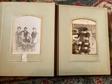 Load image into Gallery viewer, Antique Leather Album 39 Photos Tintypes CDV