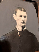 Load image into Gallery viewer, Mourning Group Set of 4 Large 10 x 8 Full Plate+ Painted Tintype Photos