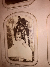 Load image into Gallery viewer, HQ 1860s Photo Album 104 CDVS Tintypes Dogs Hidden Mother Civil War Soldier Many ID