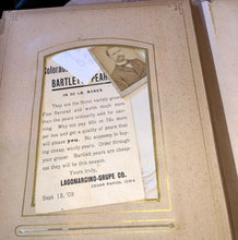 Load image into Gallery viewer, Antique Photo Album Civil War Era IOWA Philadelphia New York Tax Stamps IDs 1800s