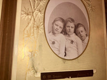 Load image into Gallery viewer, Photo Album Loaded Full w 48 Cabinet Cards & CDVs Tintype 1800s