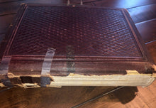 Load image into Gallery viewer, Details about 46A leather album Nice Cabinet Cards CDVs Tintype unique design