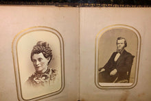 Load image into Gallery viewer, antique leather 1860s 1800s photos philadelphia soldier