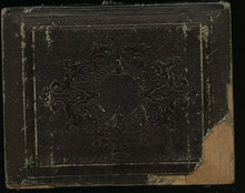 Load image into Gallery viewer, 1/4 Tinted Daguerreotype of Family, Man Woman & Little Girl, 1800s Dag Photo