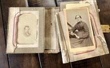 Load image into Gallery viewer, Photo Album 1860s 1870s CDV Photos African American Girl, Maryland Photographer